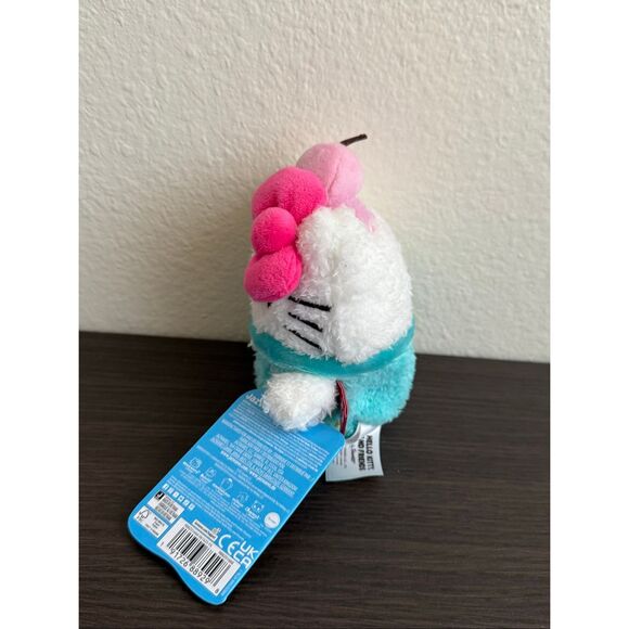 Bum Bumz Hello Kitty & Friends Food Truck Bumz 4.5" Plush - Hello Kitty Ice Crea - Picture 4 of 5